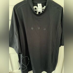Nike Off White Black Graphic Short Sleeve Tee